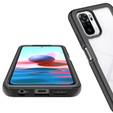 Чoхол Shockproof до Xiaomi Redmi Note 10 / 10S, із захисним екраном, м'яти