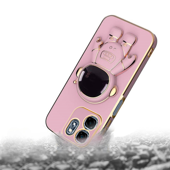Чехол до Infinix Hot 50i 4G, Astronaut, фиолетовый
