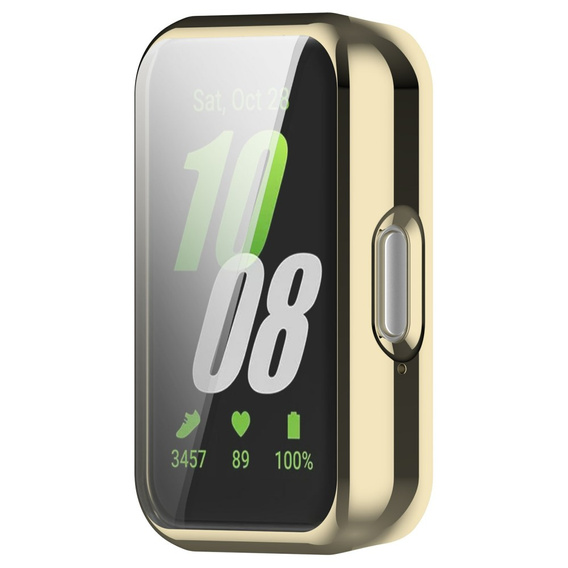 Чехол 2 в 1 с защитой экрана для Xiaomi Redmi Watch 3 Lite / Watch 3 Active, золотой