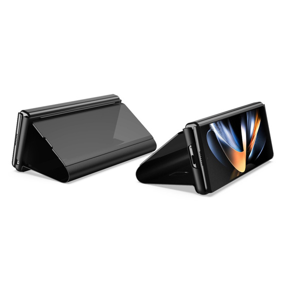 Чoхол до Samsung Galaxy Z Fold 5 5G, Clear View, чорний