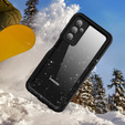 Водонепроницаемый чехол IP68 для Samsung Galaxy A25 5G, Redpepper, чёрный