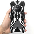 Бронированный чехол для Honor Magic 6 Pro 5G, Aluminum Alloy, чёрный