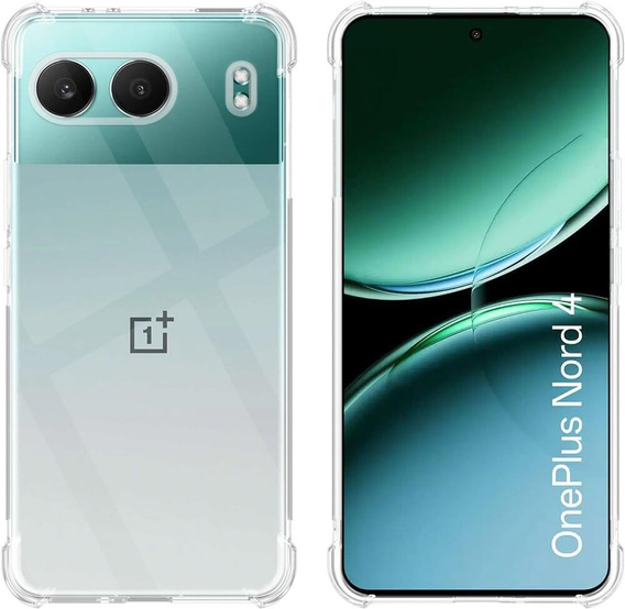 Чехол до OnePlus Nord 4, Dropproof, прозрачный