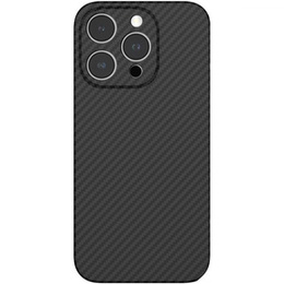 Чехол для iPhone 15 Pro Max, Aramid Fiber Cover, чёрный