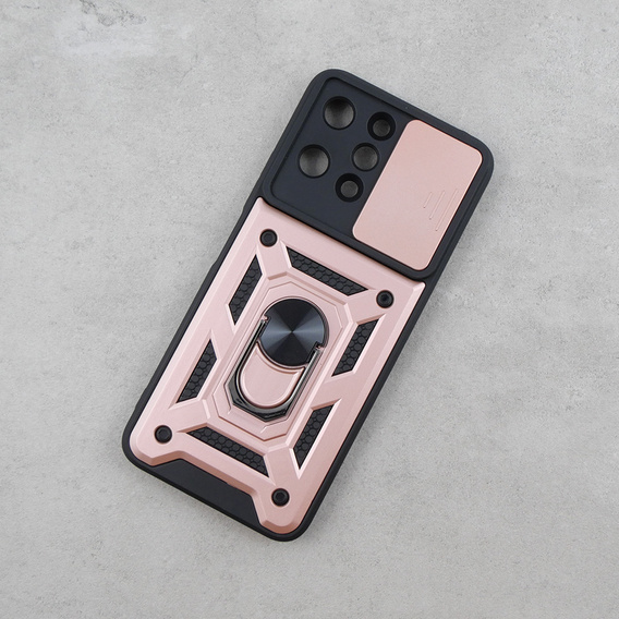 Чохол NOX Camera Slide Xiaomi Redmi 12, CamShield Slide, рожевий rose gold