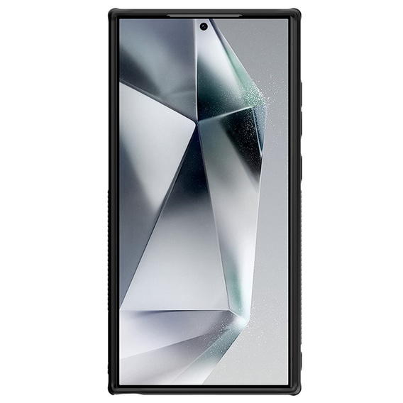 Чехол для Samsung Galaxy S24 Ultra, бронированный Nillkin, Carboprof Case, для Magsafe, чёрный
