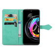 Откидной чехол для Motorola Edge 20 Lite, Mandala, зелёный