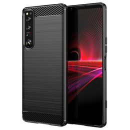 Чoхол до Sony Xperia 1 IV, Carbon, чорний