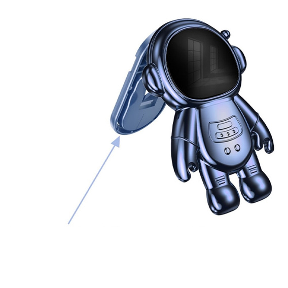Чехол для Samsung Galaxy A15 4G / 5G, Glitter Astronaut, синий