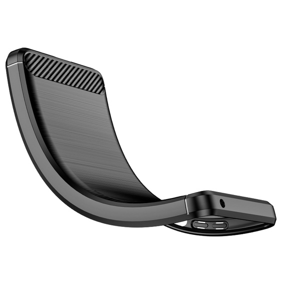 Чoхол до Motorola Edge 30 Pro, Carbon, чорний