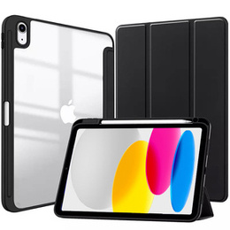 Чехол для iPad 10.9 2022 10 Gen, Smartcase Hybrid, с местом для стилуса, чёрный
