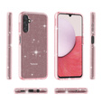 Чехол до Samsung Galaxy A14 4G/5G, Glittery Powder, розовый