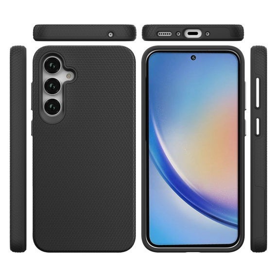 Броньований чохол для Samsung Galaxy A35 5G, Dual Armored, чорний
