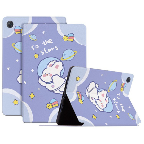 Чехол-крышка для Lenovo Tab M10 Plus 10.6 Gen 3 TB-125F TB-128F, space rabbit