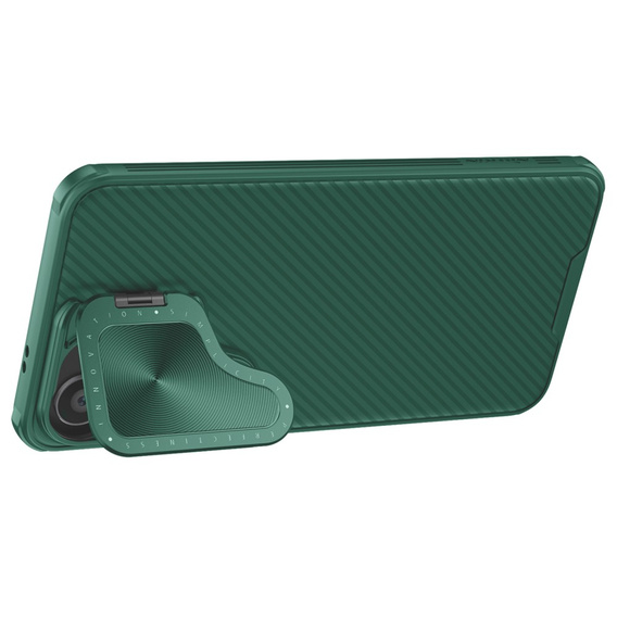 Чохол для Samsung Galaxy S24, броньований Nillkin, CamShield Prop, зелений