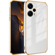 Чохол для Xiaomi Poco F5, Glamour CamShield, білий