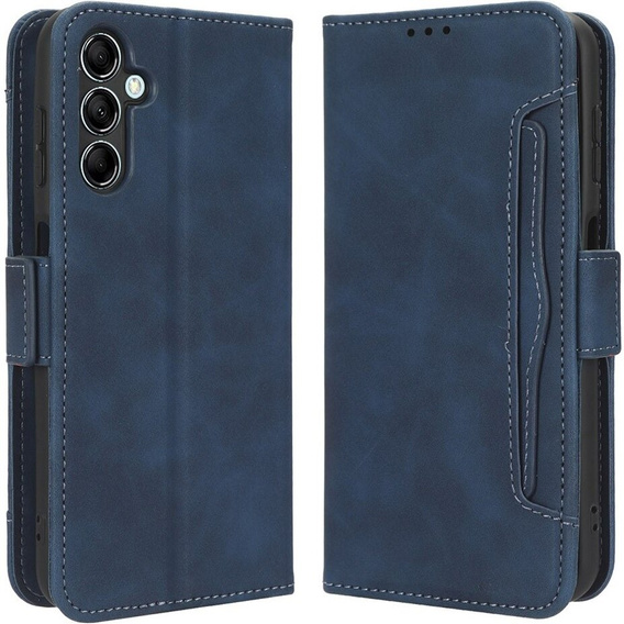 Откидной чехол для Samsung Galaxy M34, Card Slot, синий