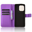 Чохол-книжка для Motorola Edge 50 Pro, Wallet Smart Magnet, фіолетовий