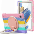 Детский чехол для Samsung Galaxy tab A8 10.5 SM-X200 SM-X205, бронированный с ремешком, синий