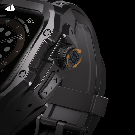 Ремень с чехлом SHELLBOX для Apple Watch Ultra/Ultra 2 49 мм