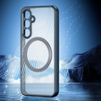 Чохол DuxDucis для Samsung Galaxy S23 FE, Aimo Case, для MagSafe, прозорий / чорний
