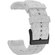Силіконовий ремінець Rhombic Grain до Suunto 9, White