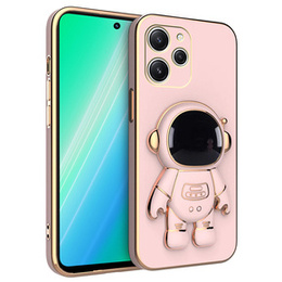 Чoхол до Xiaomi Redmi 12, Astronaut, рожевий rose gold
