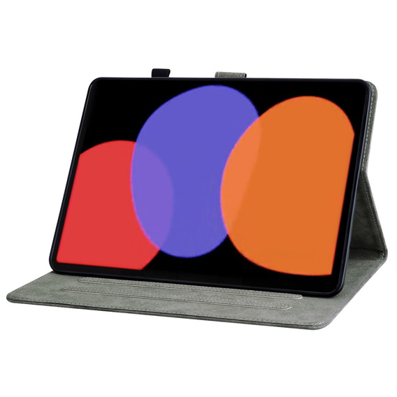Чoхол до Xiaomi Pad 6, Wallet Pen Slot, сірий