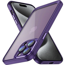 Чохол для iPhone 15 Pro Max, ERBORD Impact Guard, темно-фіолетовий