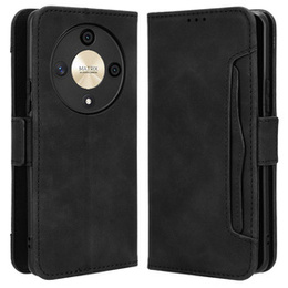 Футляр з клапаном для Honor Magic 6 Lite 5G, Card Slot, чорний