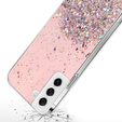 Чoхол до Samsung Galaxy S21 FE, Glittery, рожевий
