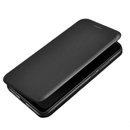 Откидной чехол для Huawei Y6 Prime 2018, Flexi Book Elegance, чёрный