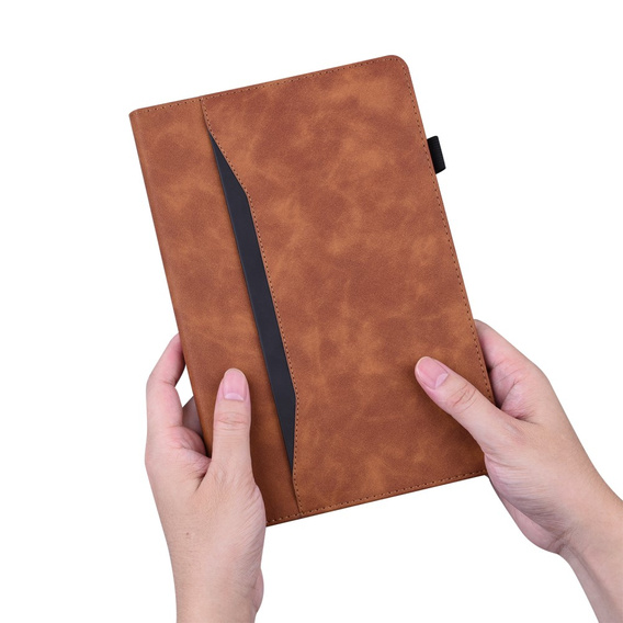 Чехол для Xiaomi Redmi Pad Pro / Xiaomi Poco Pad, Classic, с местом для стилуса, коричневый
