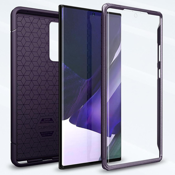Чехол до Samsung Galaxy Note 20 Ultra, Suritch Basic (Two Frames), фиолетовый