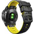 Силиконовый ремешок для Fitbit Inspire 3, Garmin Fenix 22mm, Yellow