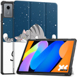 Чехол для Lenovo Idea Tab 11" 2025 TB336FU TB336ZU, с функцией подставки, Smartcase, Sleeping Cat