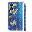 Чохол-книжка для Xiaomi Redmi 13C / Poco C65, Wallet, Butterflies м'яти