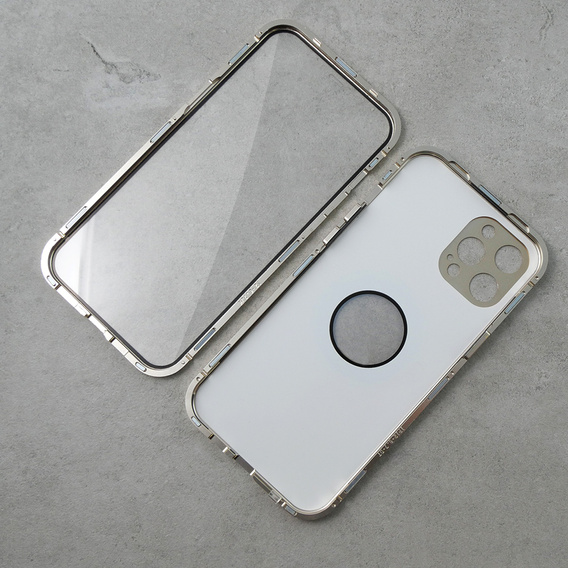 Чохол для iPhone 12 Pro, Dual Glass, для Magsafe, золотий