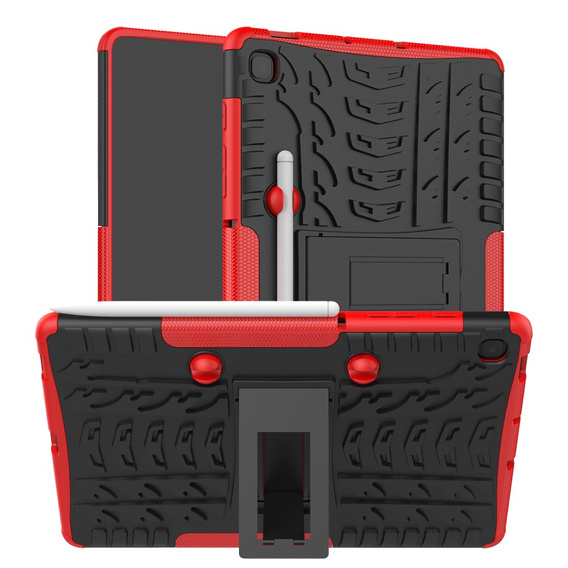 Чехол до Samsung Galaxy Tab S6 Lite, Tire Armor, красный