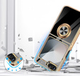 Чехол до Samsung Galaxy Z Flip7 FE / Z Flip6, Electro Ring, чёрный