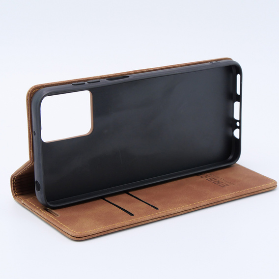 Чохол для Motorola Moto G13/ G23 4G, ERBORD Vintage, гаманець з клапаном, коричневий