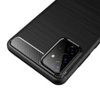 Чoхол до Samsung Galaxy A72 5G / A72 LTE, Carbon, чорний
