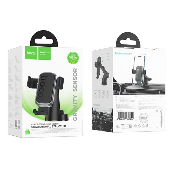 Гравитационный держатель для телефона в автомобиле Hoco H81 для приборной панели