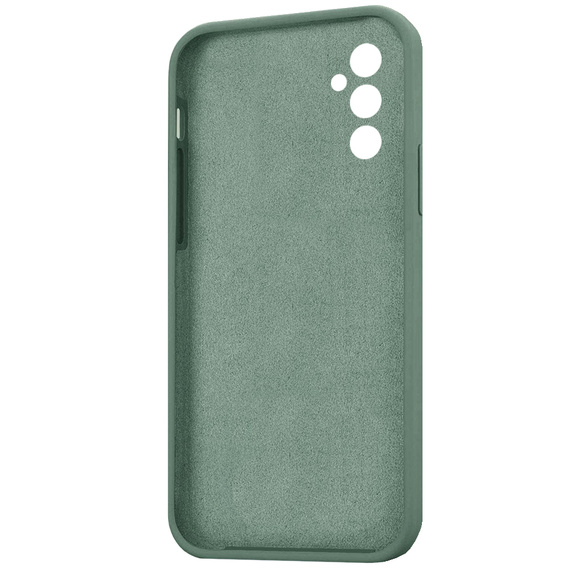 Чехол до Samsung Galaxy M52 5G, Silicone Lite, тёмно-зелёный
