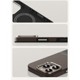 Чохол BENKS Kevlar Magnetic Armor Pro Prestige 600D Y065 для MagSafe з активною кнопкою для iPhone 16 Pro