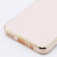 Чехол для Motorola Moto G54 5G, Glamour CamShield, розовый rose gold