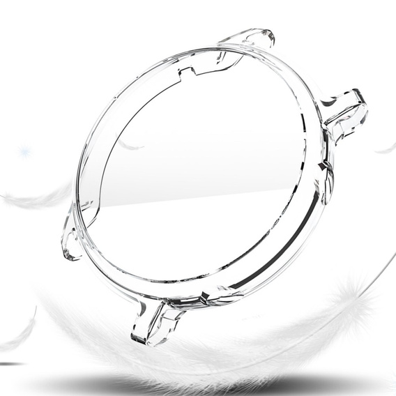 Чохол 2в1 із захистом екрану дял годинника  Huawei Watch GT 2 42mm, Transparent