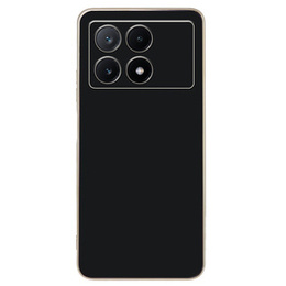 Чохол для Xiaomi Poco X6 Pro 5G, Glamour CamShield, чорний