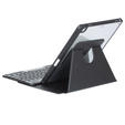 Чохол клавіатура для iPad 11" 2025 A16 (11 gen.) / iPad 10.9" 2022 (10 gen.), Rotary 360° Leather, чорний