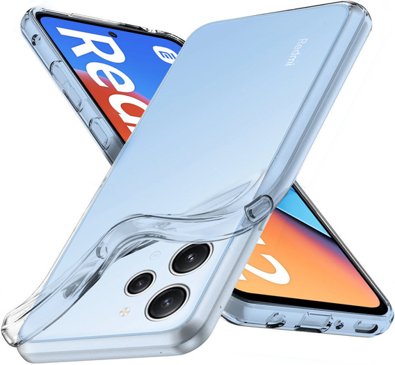 Тонкий чохол до Xiaomi Redmi 12 4G, Slim, прозорий